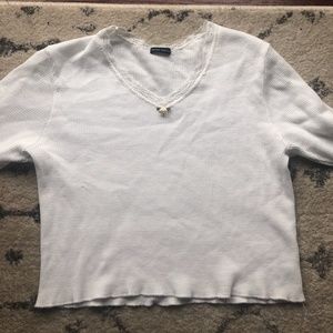 White Brandy Melville long sleeve